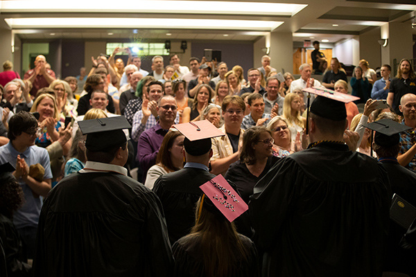 Audience at REACH graduation
